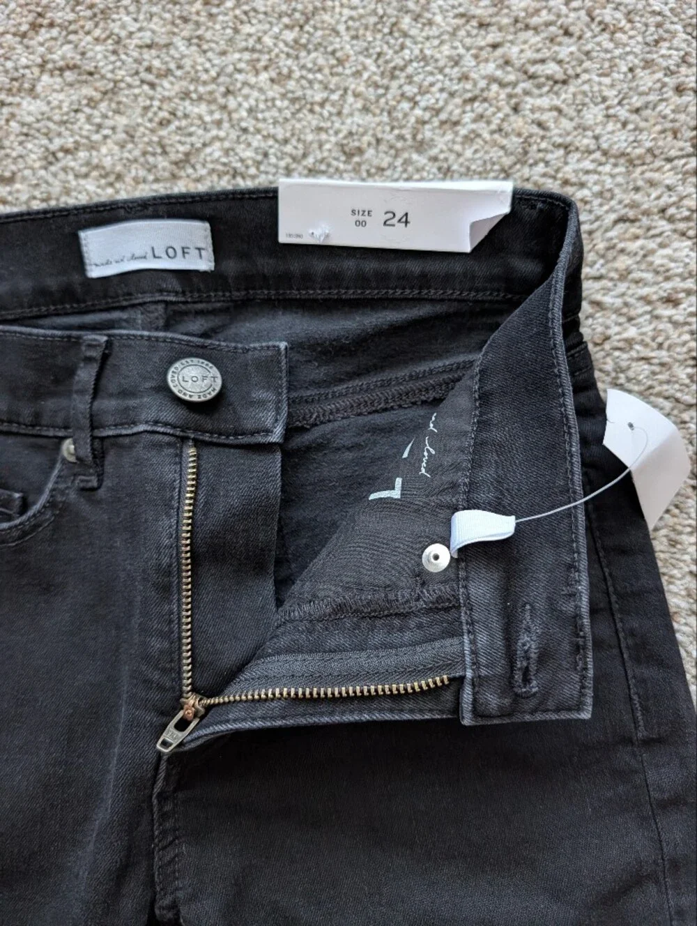 LOFT womens black